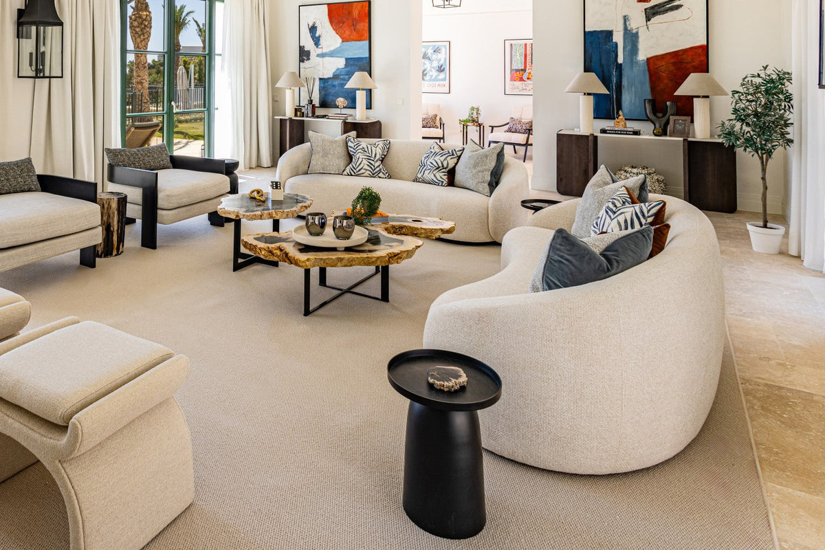 What furniture is on trend in 2026, and are curves still in style?