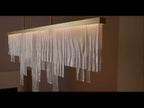 Cascata Long Chandelier