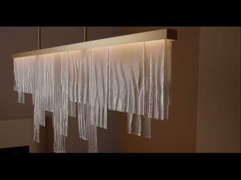 Cascata Long Chandelier