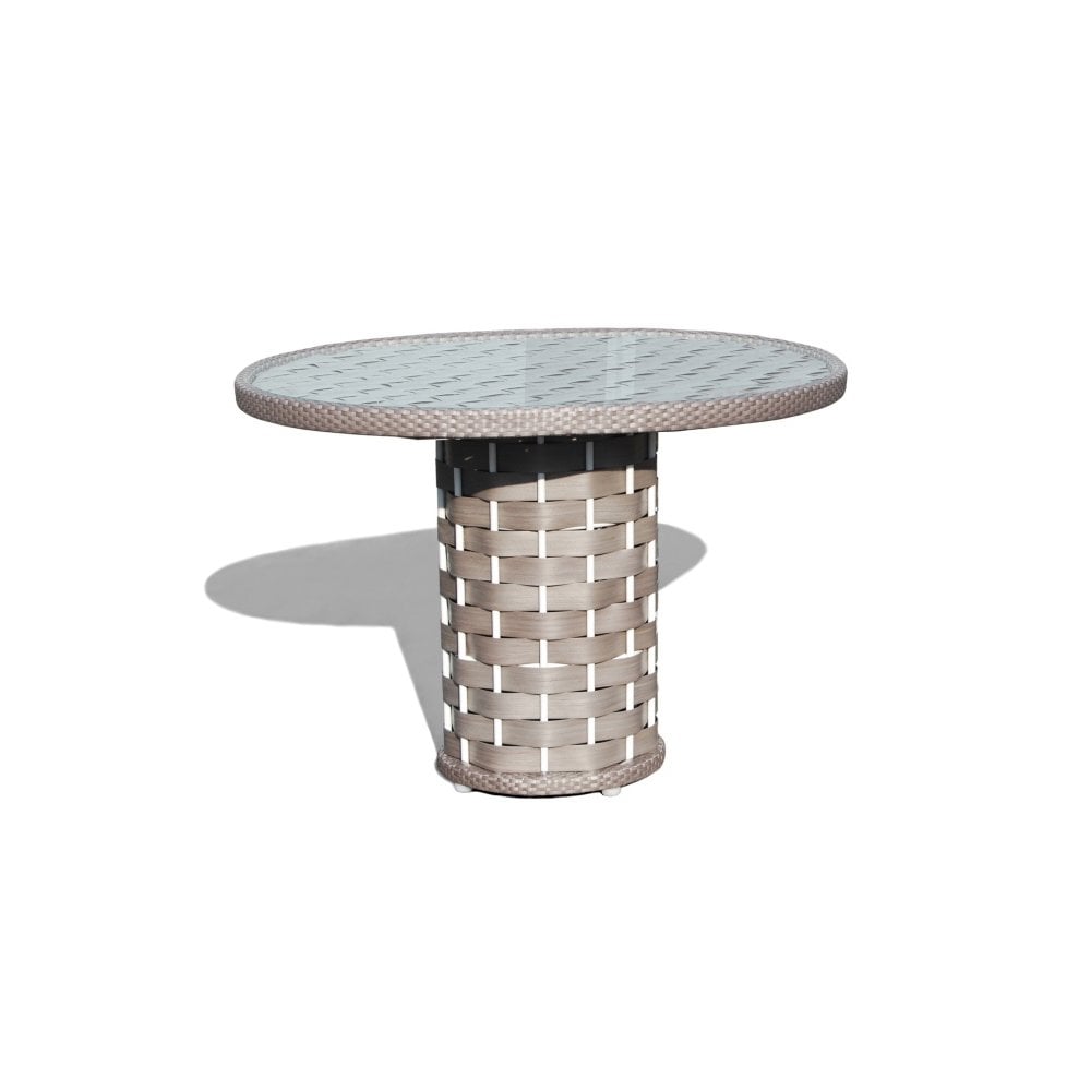 Strips Round 4 Seat Dining Table
