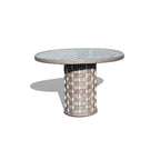 Strips Round 4 Seat Dining Table