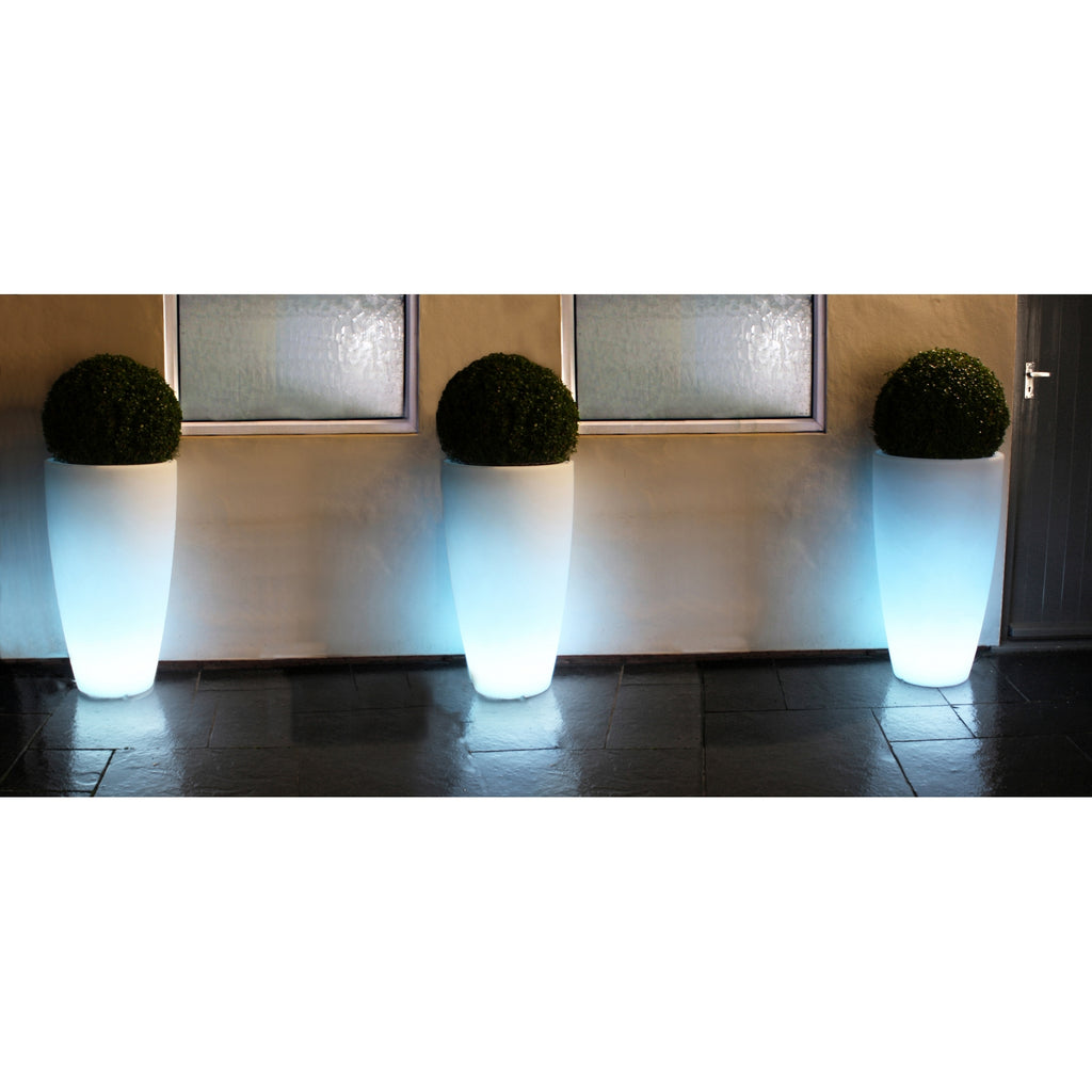 LED Curved Planter