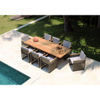 Horizon and Alaska 8 Seat Dining Set