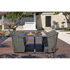 Milano and Horizon 6 Seat Dining Set