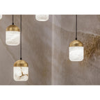 Acorn Alabaster Cluster Light