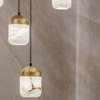 Acorn Alabaster Cluster Light