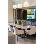 Orion Alabaster Pendant Light - Set Of 3