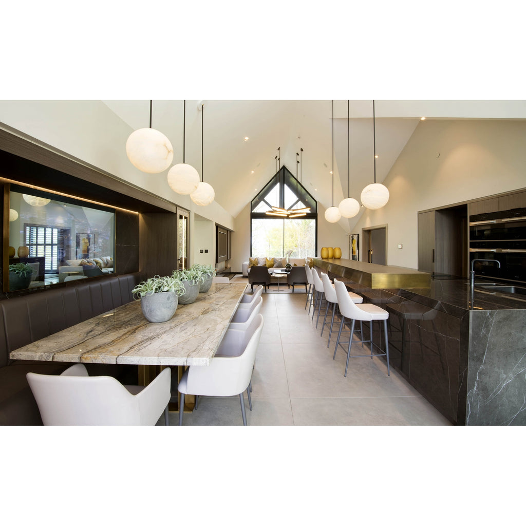 Orion Alabaster Pendant Light - Set Of 3
