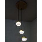 Helios Alabaster Cluster Light 3