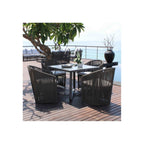 Milano and Horizon 4 Seat Dining Set
