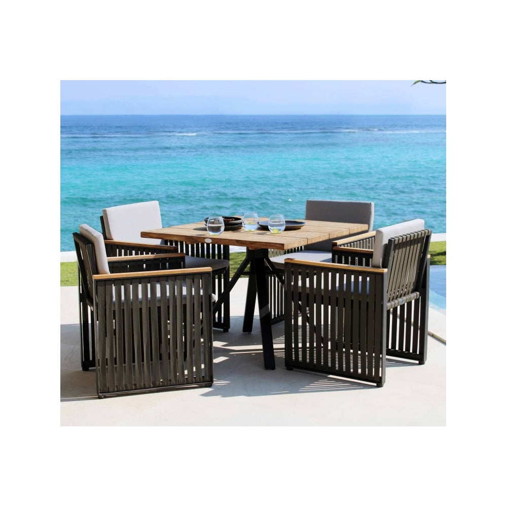 Horizon and Alaska 4 Seat Dining Set