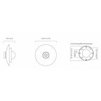 Carapace Ceiling/Wall Mounted Light