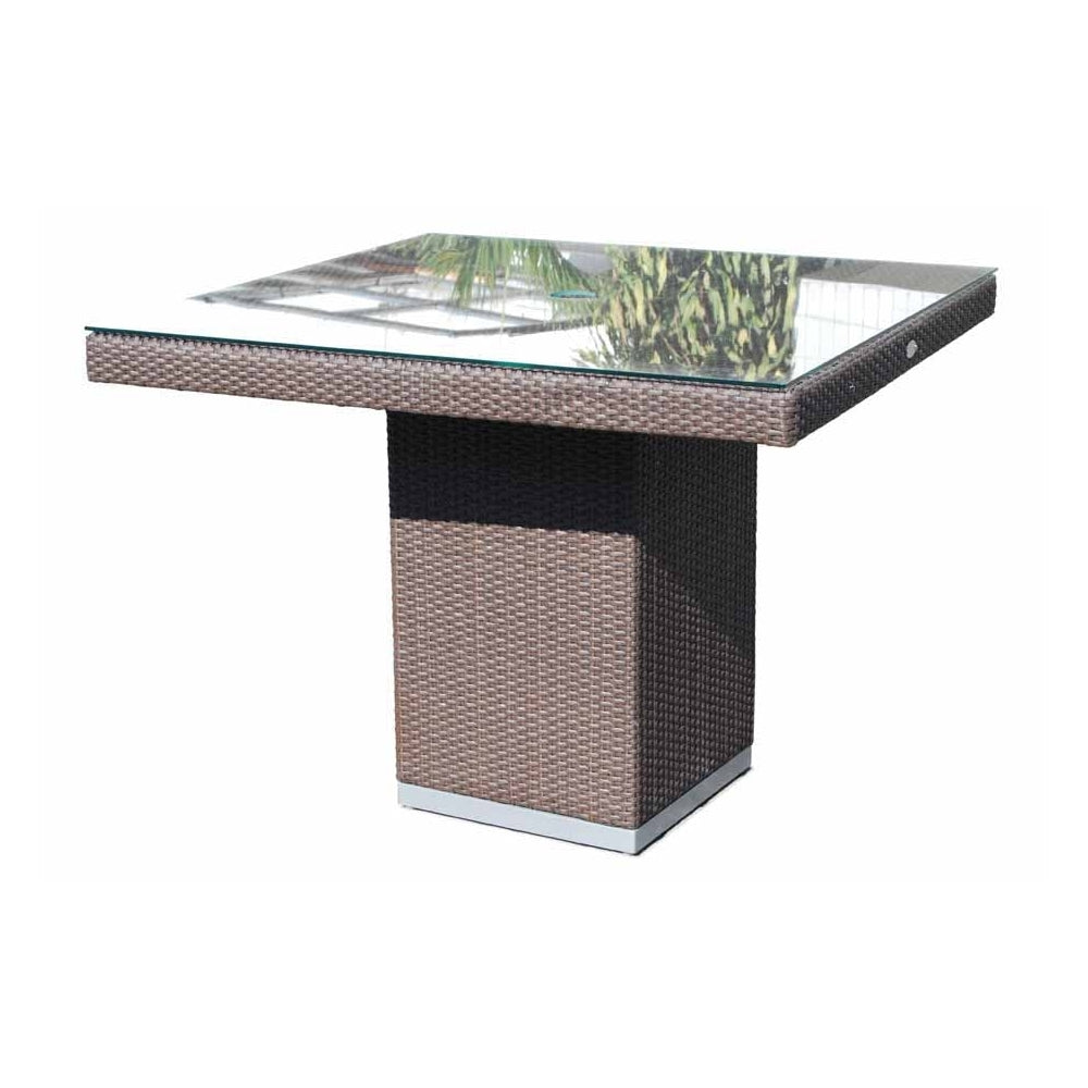 Pacific 4 Seat Square Dining Set
