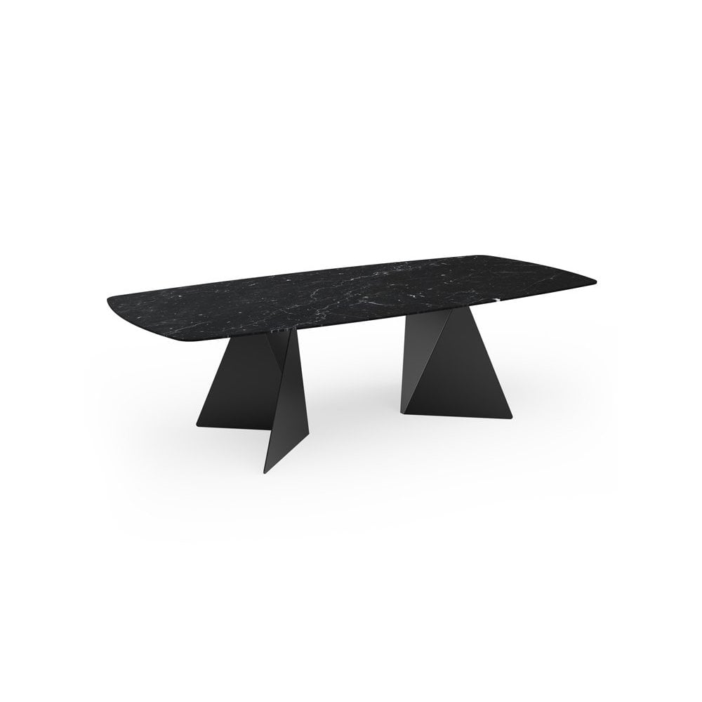 Euclide Rounded Corner Dining Table