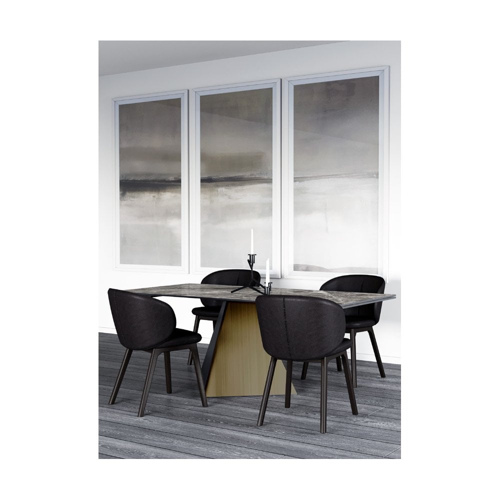 Pair of Olympia Curved Back Dining Chairs