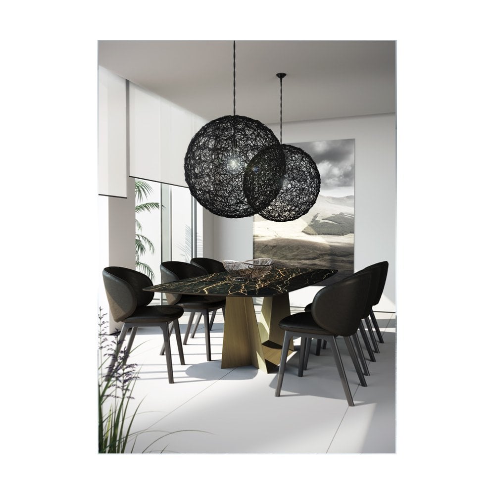 Pair of Olympia Curved Back Dining Chairs