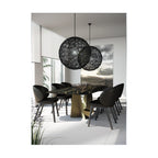 Pair of Olympia Curved Back Dining Chairs