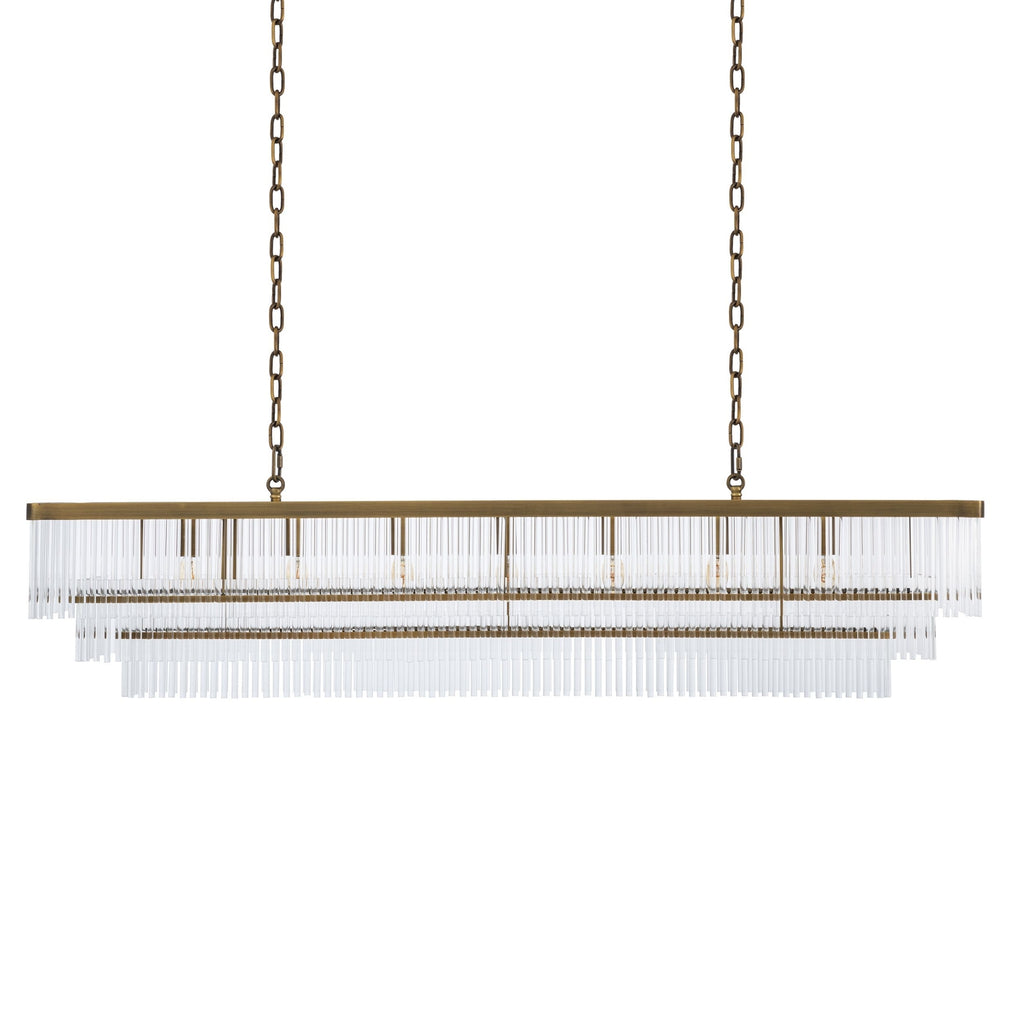 East rectangular Chandelier