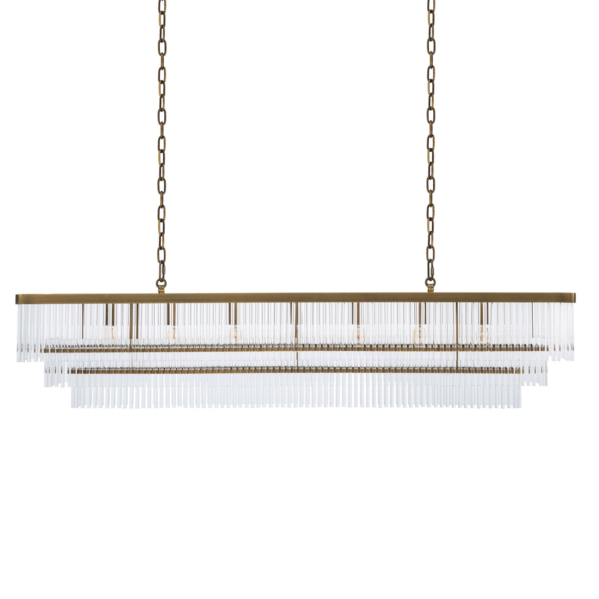 East rectangular Chandelier