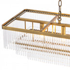 East rectangular Chandelier
