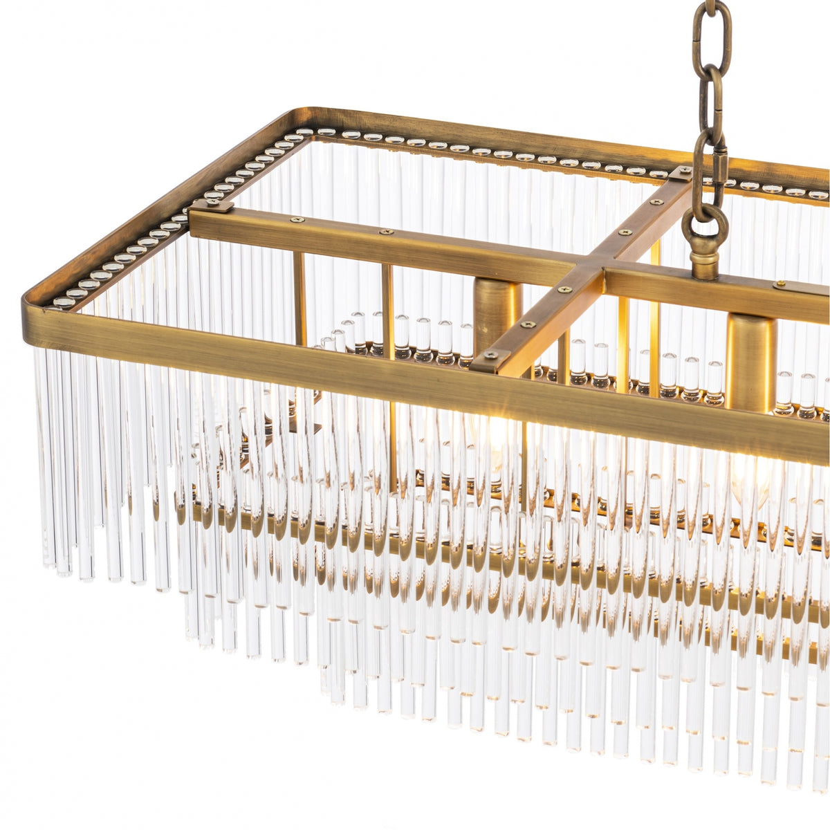 East rectangular Chandelier