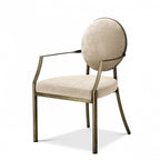 Pair of Scribe with arm Dining Chairs