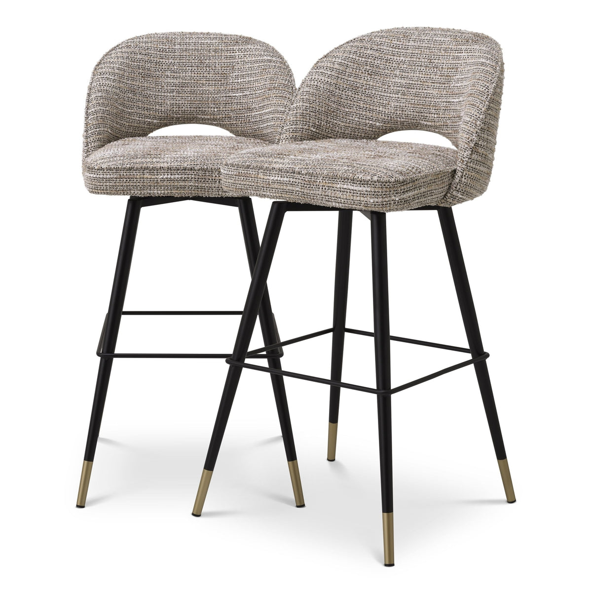 Cliff set of 2 Bar or Counter Stools