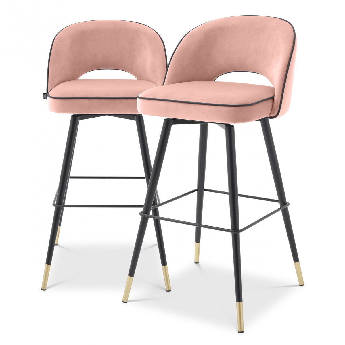 Cliff set of 2 Bar or Counter Stools