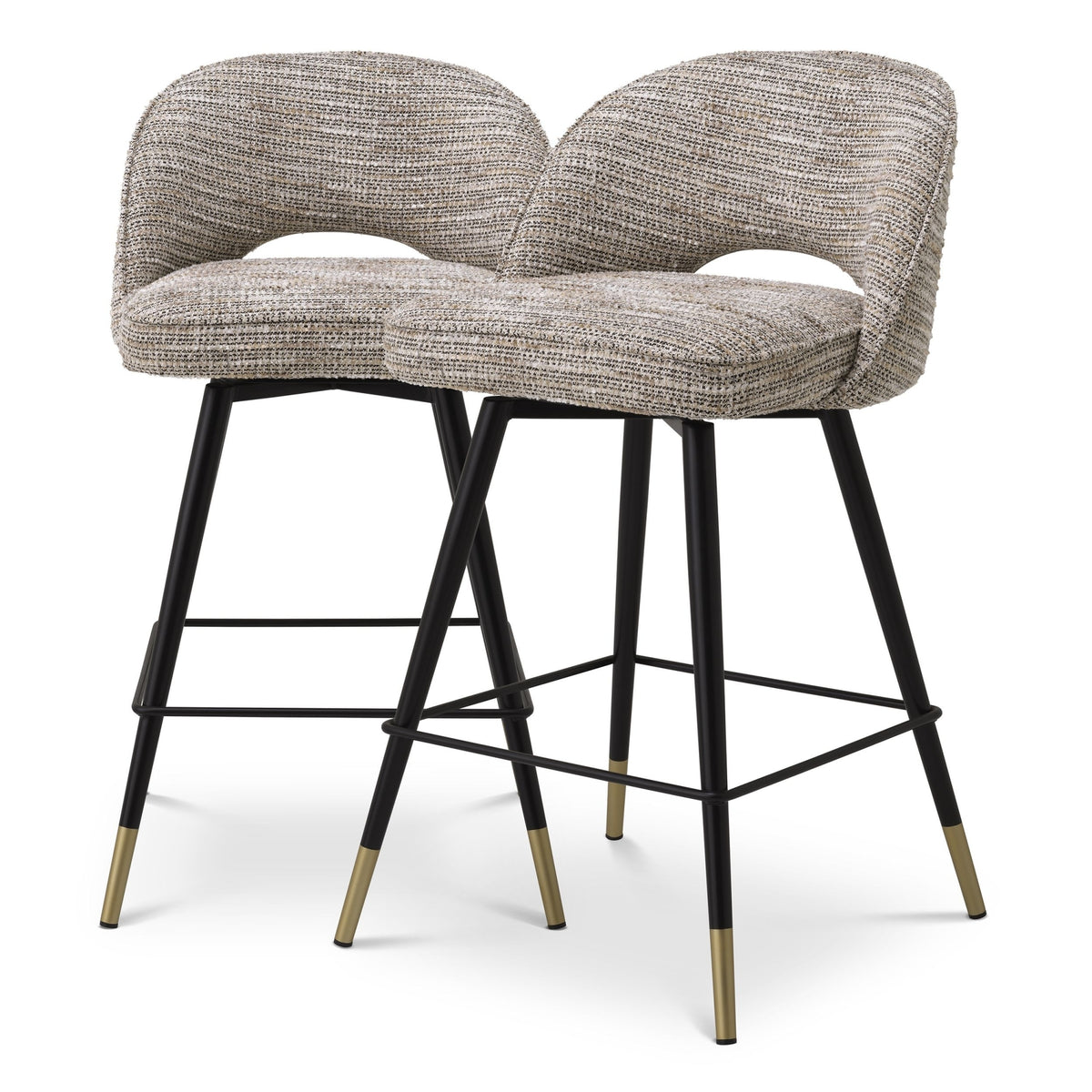 Cliff set of 2 Bar or Counter Stools
