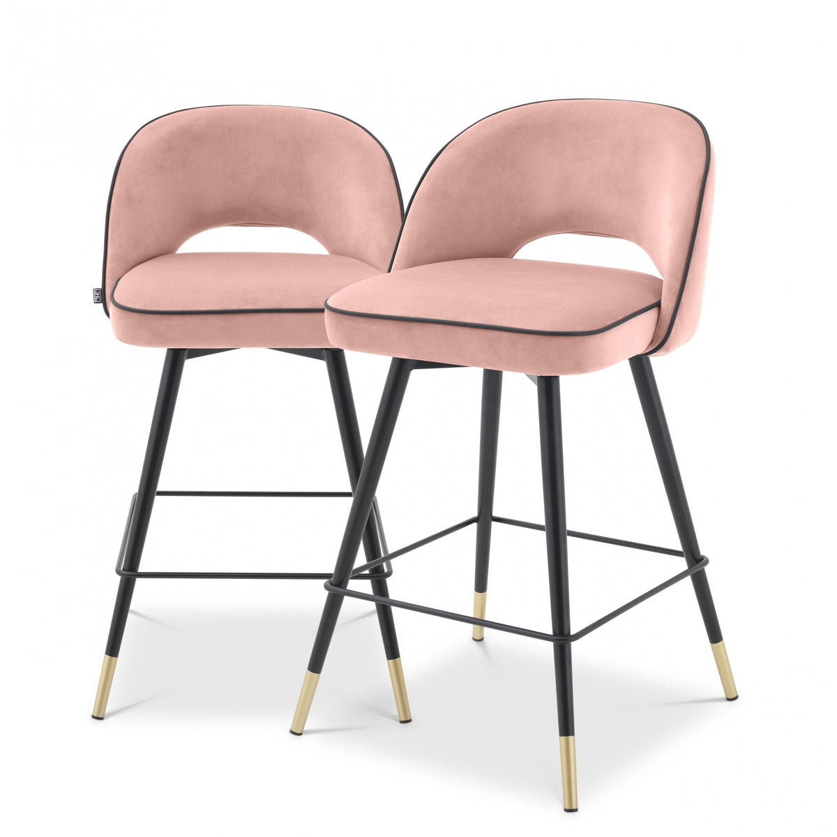 Cliff set of 2 Bar or Counter Stools
