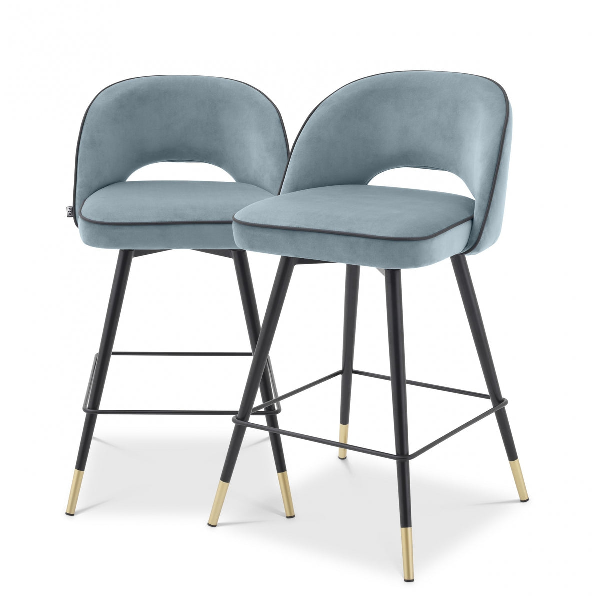 Cliff set of 2 Bar or Counter Stools