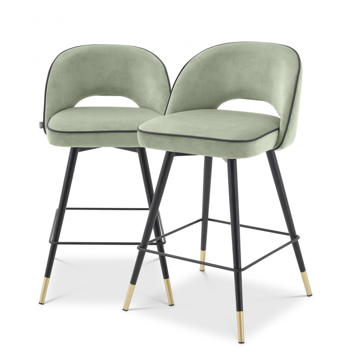 Cliff set of 2 Bar or Counter Stools