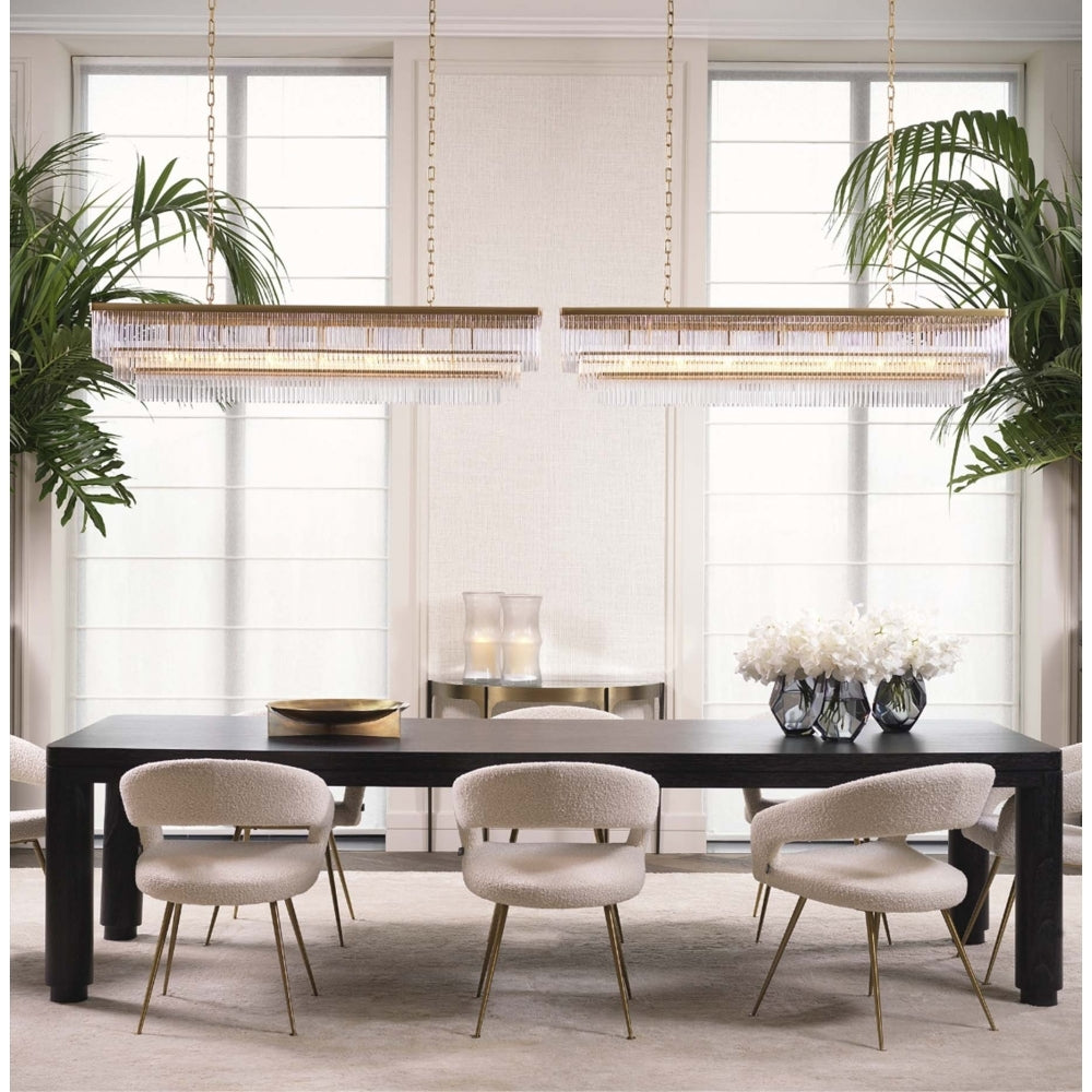 East rectangular Chandelier