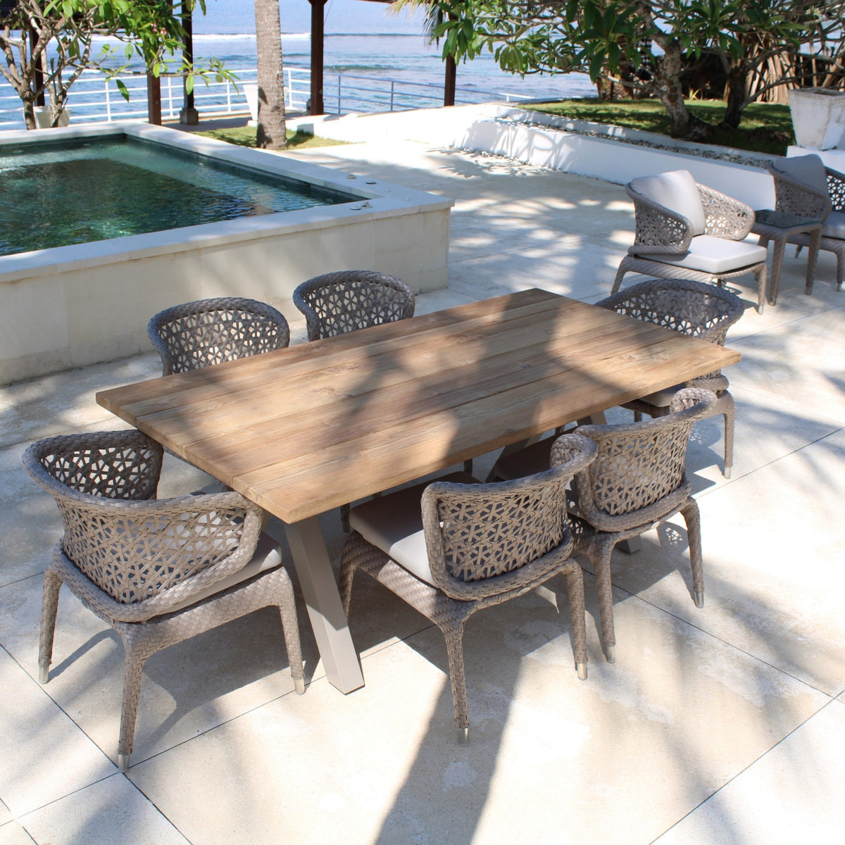 Journey and Alaska 6 Seat Dining Set