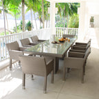 Pacific and Metz 8 Seat Dining Set