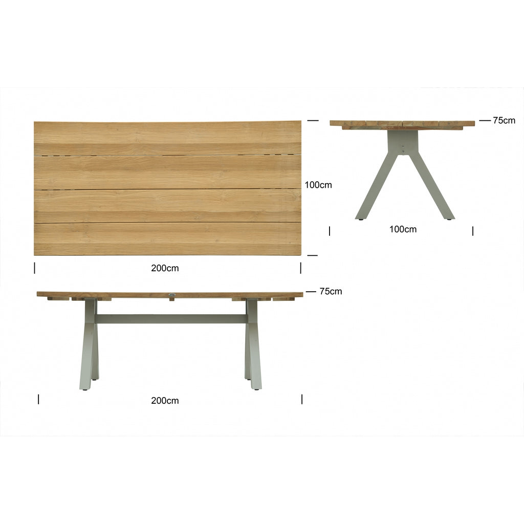 Journey and Alaska 6 Seat Dining Set