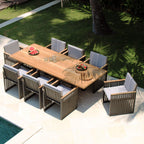 Horizon and Alaska 8 Seat Dining Set