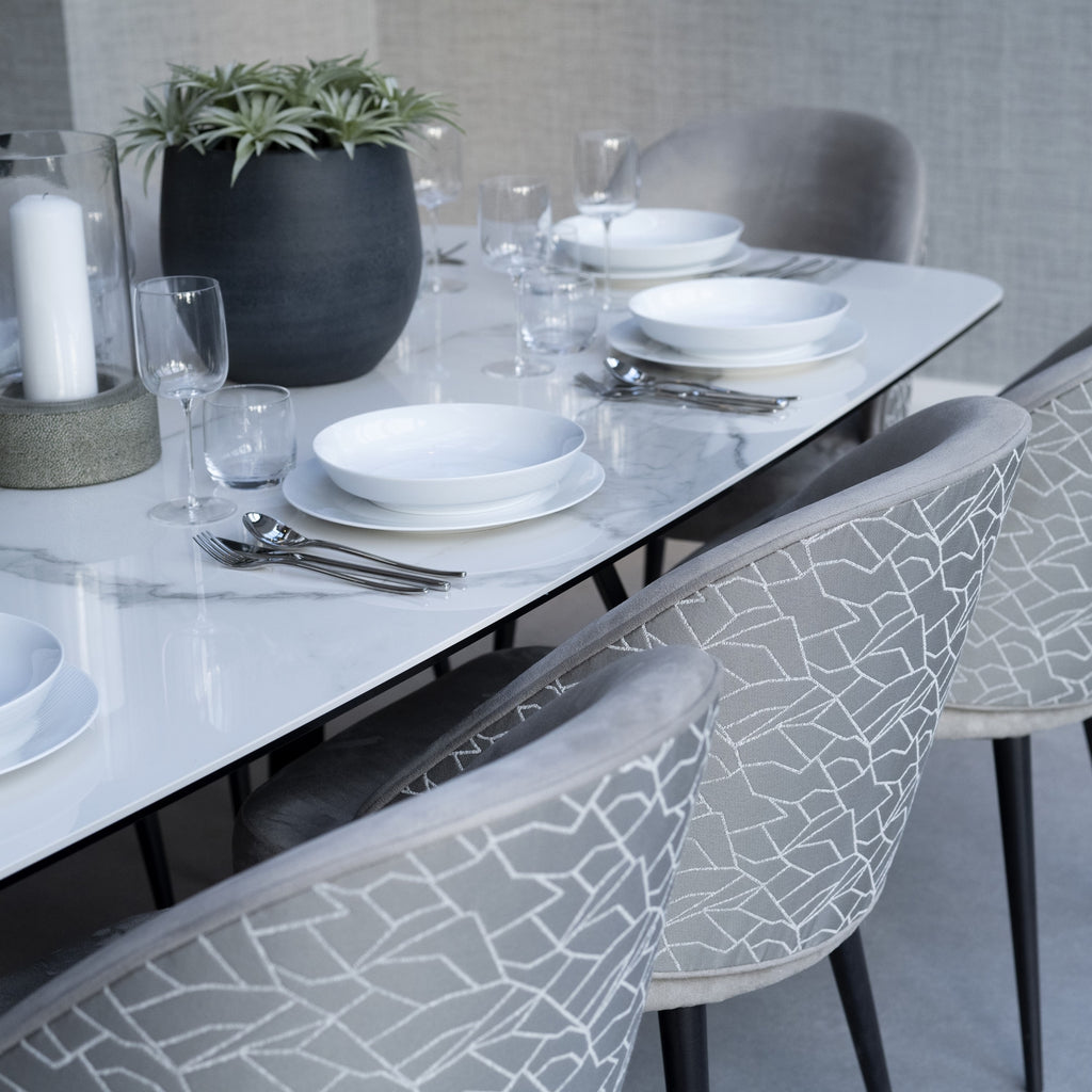 Archie Rounded Corner Dining Table