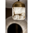 Acorn Alabaster Cluster Light