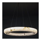 Torus Alabaster Pendant Light