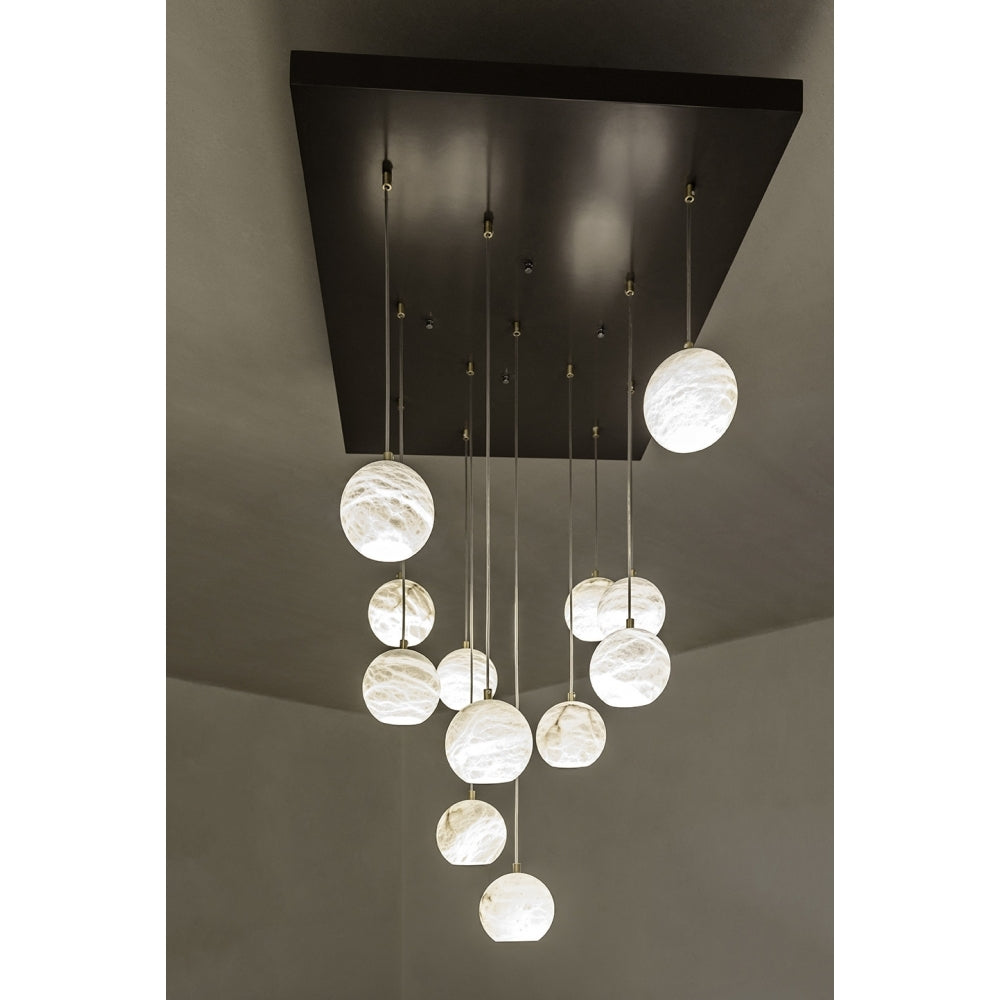 Taranis Alabaster Cluster Light 9
