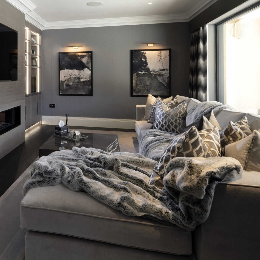 Rex Faux Fur Throw