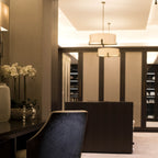 Cross Braced Ceiling Light