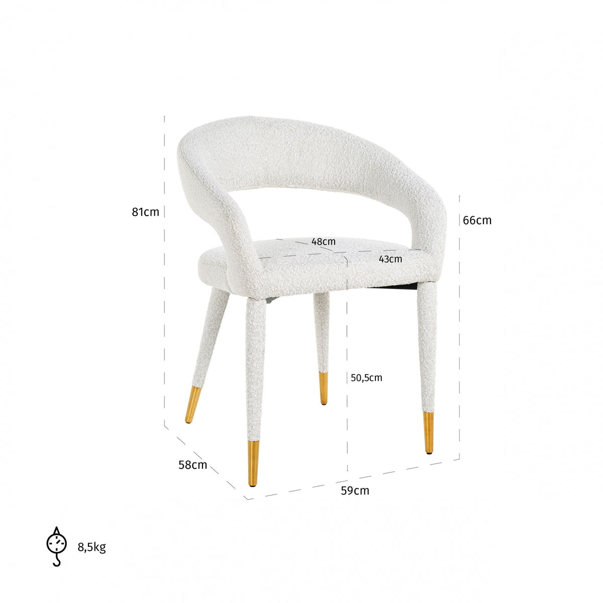 Pair Of Gia Dining Chairs