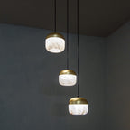 Helios Alabaster Pendant Light Set Of 3