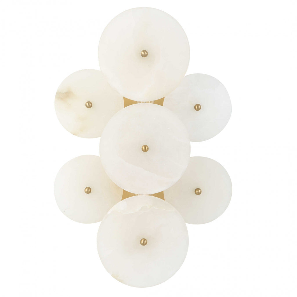 Alabaster Radiance Wall Light
