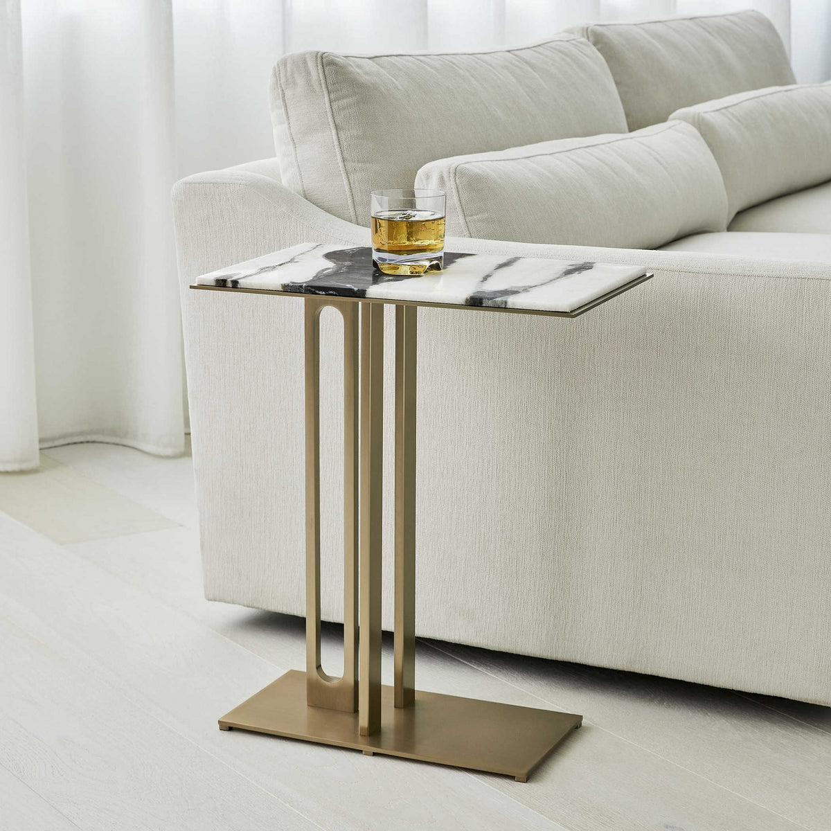 Cantilever Accent Table