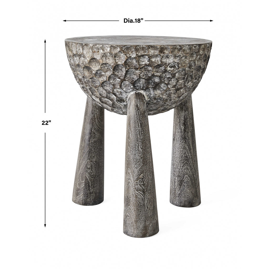 Kettledrum Accent Table