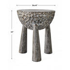 Kettledrum Accent Table