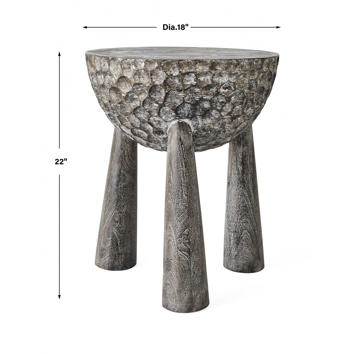 Kettledrum Accent Table